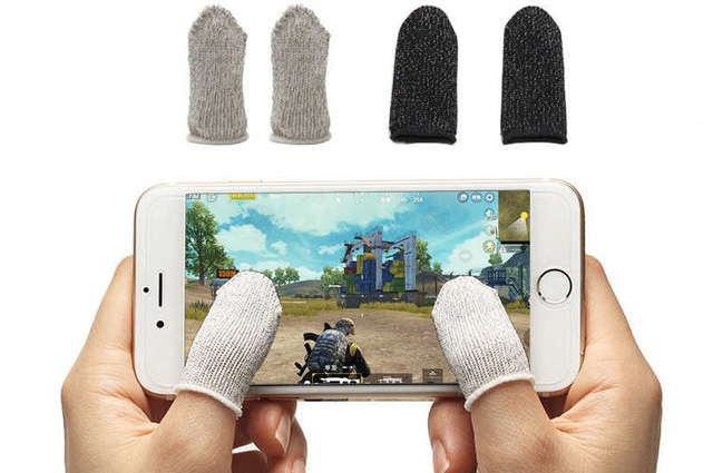 [HCM]Mẫu Mới - Bộ 2 Bao Tay Chơi Game chống Mồ Hôi - Tăng Độ Nhạy Cảm Ứng - Găng tay chơi game điện thoải cảm ứng