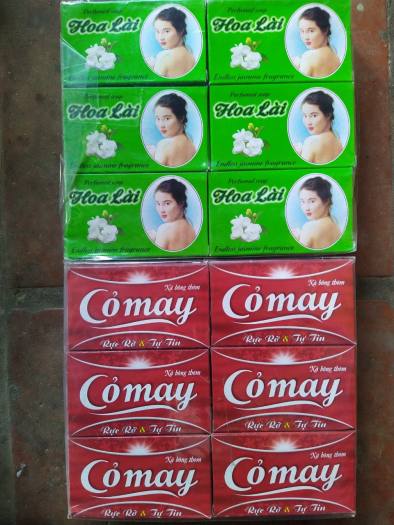 [Combo 6 bánh] xà bông Hoa Lài,Cỏ MAY, Vệ Sinh Chân Tay Thơm Lâu, Chống Vi Khuẩn Mùi Thơm Tự Nhiên Dễ Chịu