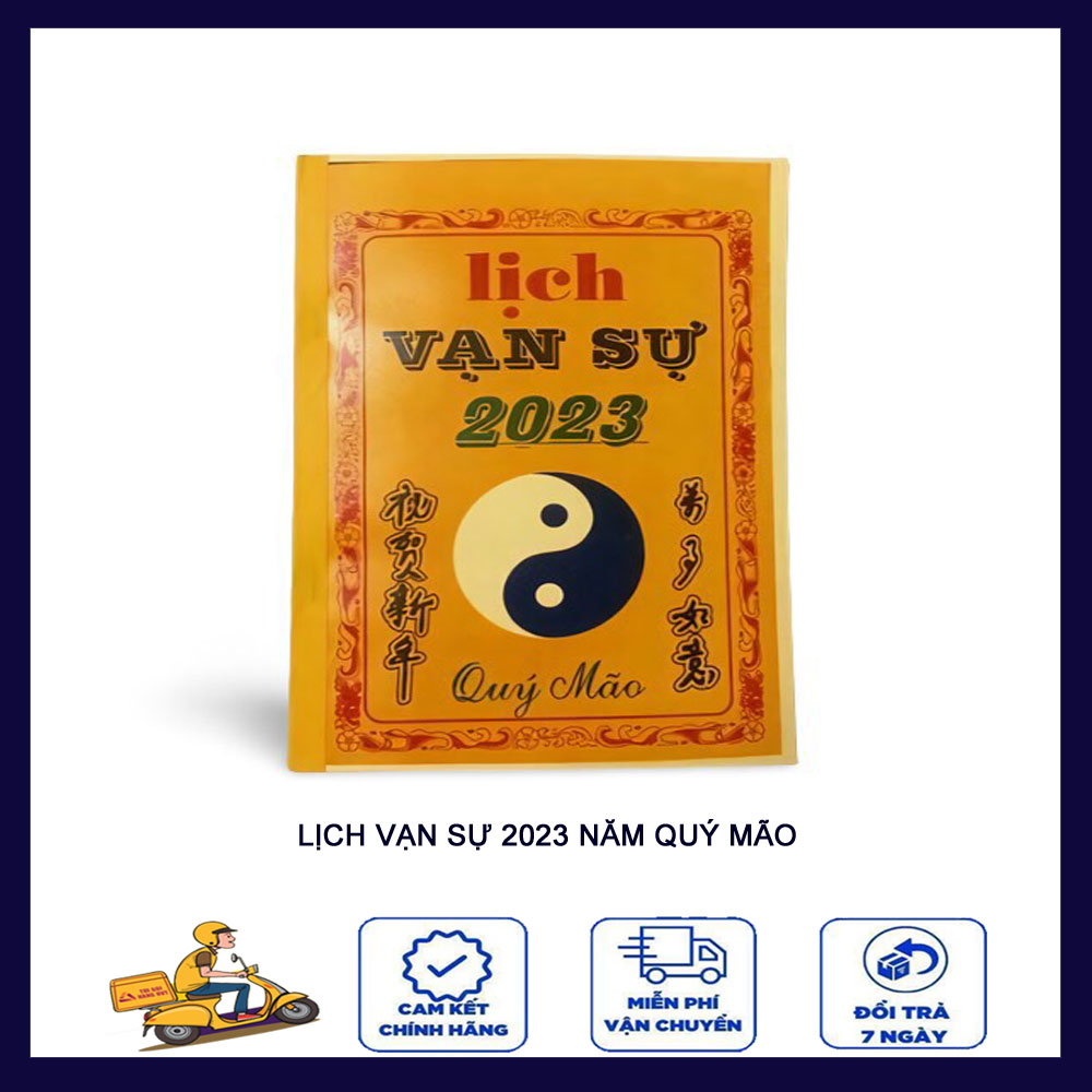 Lịch vạn sự 2023 - lịch năm mới quý mão