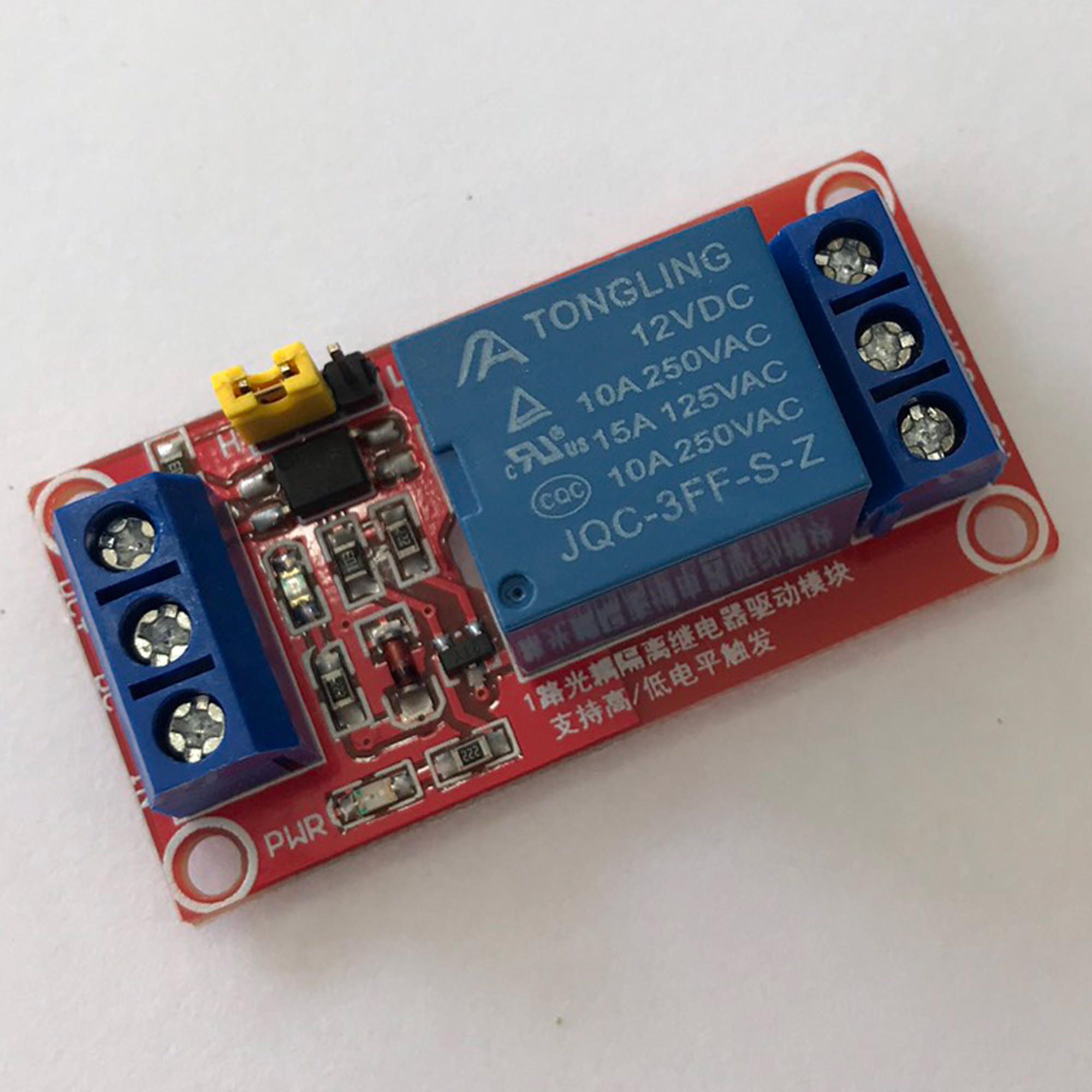 Module 1 relay với opto cách ly kích mức cao