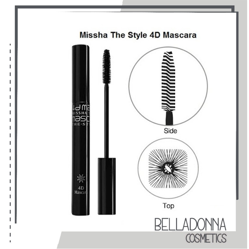 Chải mi mascara the style 4d missha 7g