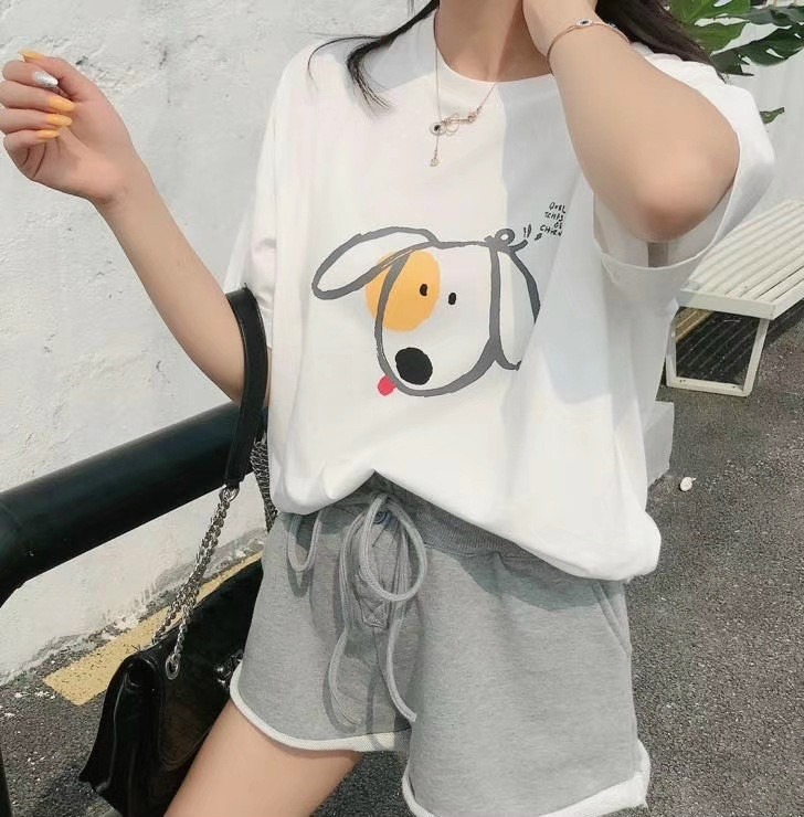 Áo Thun Form Rộng Unisex Form 70kg nam nữ mặc đều được