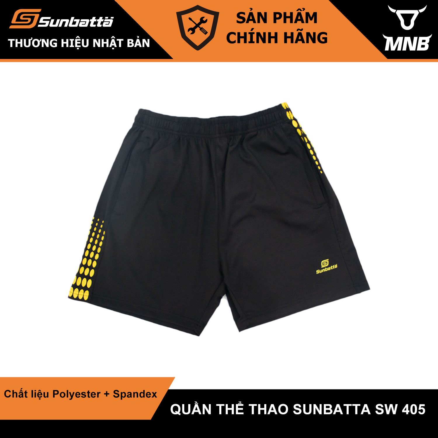 [HCM]QUẦN THỂ THAO CẦU LÔNG NỮ SUNBATTA SW 405 CHÍNH HÃNG 100% POLYESTER MỀM MỊN MÁT