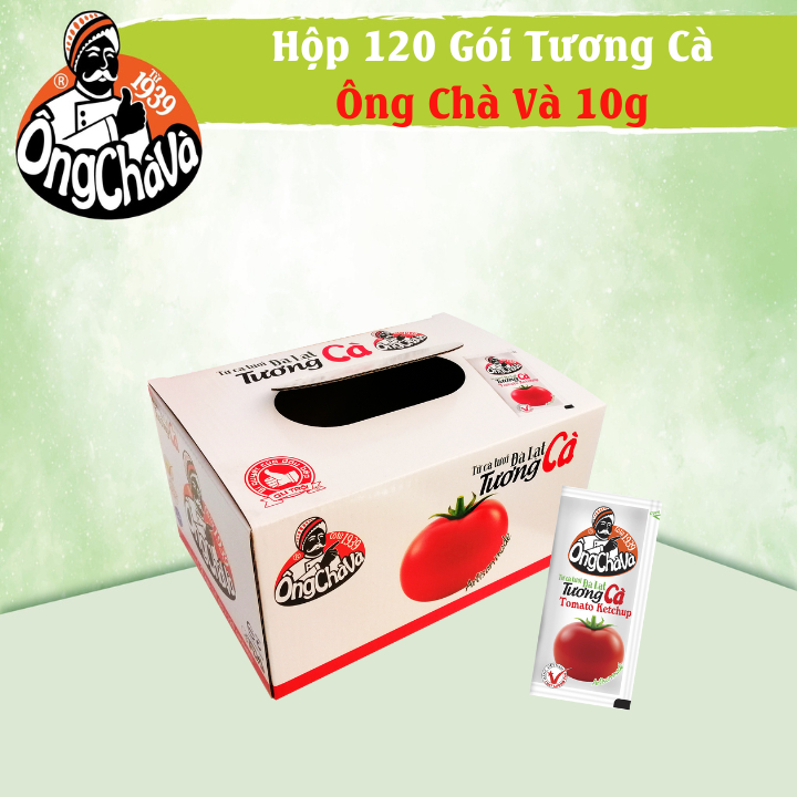 Hộp 120 Gói Tương Cà Ông Chà Và 10g