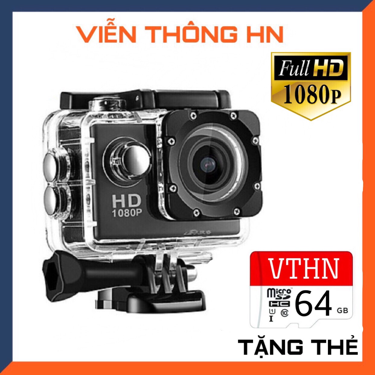 [ BẢO HÀNH 5 NĂM - TẶNG THẺ 64GB ] Camera hành trình a9 2.0 full hd 1080p tặng thẻ nhớ 64gb - camera hành trình chống nước  ứng dụng dùng cho  duc lịch ...