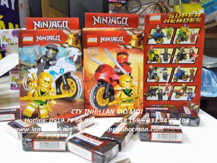 1 Hộp đồ chơi lắp ghép mô hình cho bé - Lego nhỏ - Hàng giao mẫu ngẫu nhiên.