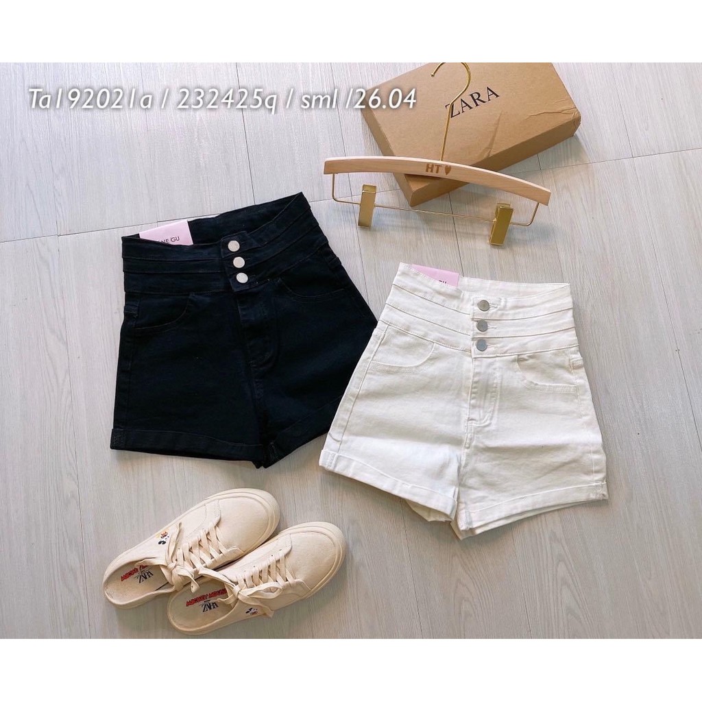 [HCM]Quần short lưng cao 3 nút chất vải kaki chất lượng đảm bảo an toàn đến sức khỏe người sử dụng cam kết hàng đúng mô tả