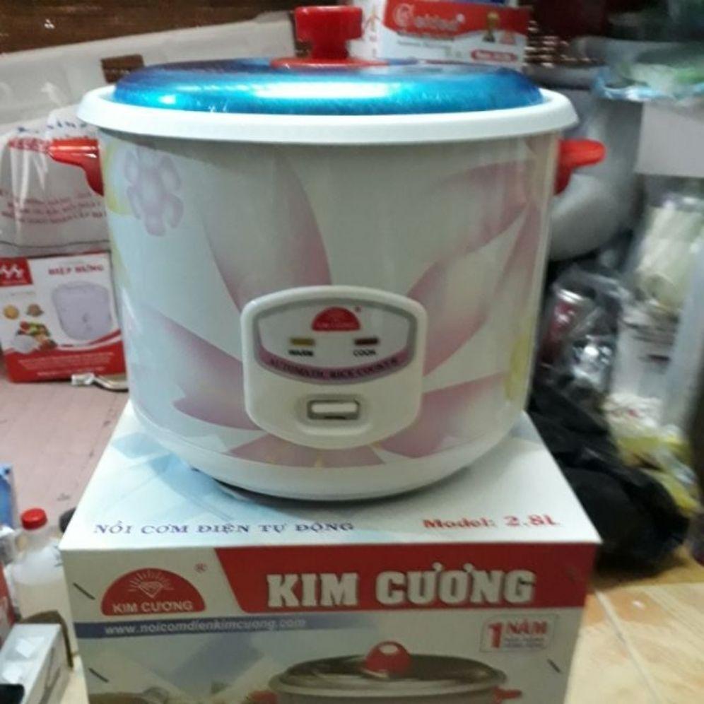 Nồi cơm nắp rời 2 lít 8 hiệu kim cương