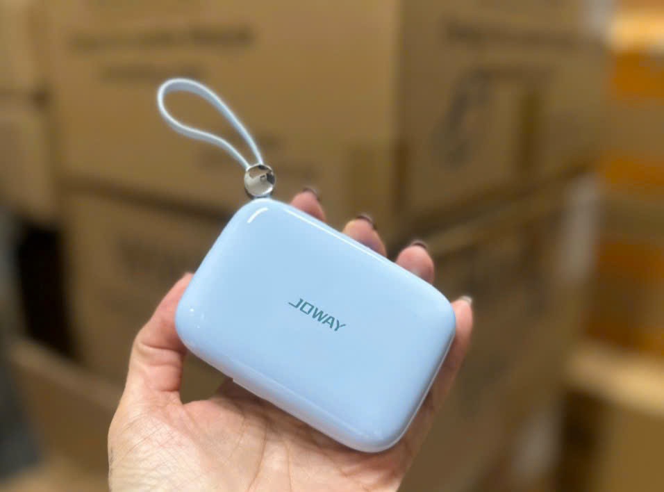 Pin dự phòng mini tích hợp sạc nhanh kèm cáp sạc dung lượng 10,000mAh (37W/ Quick Charge 3.0) Joway JP509