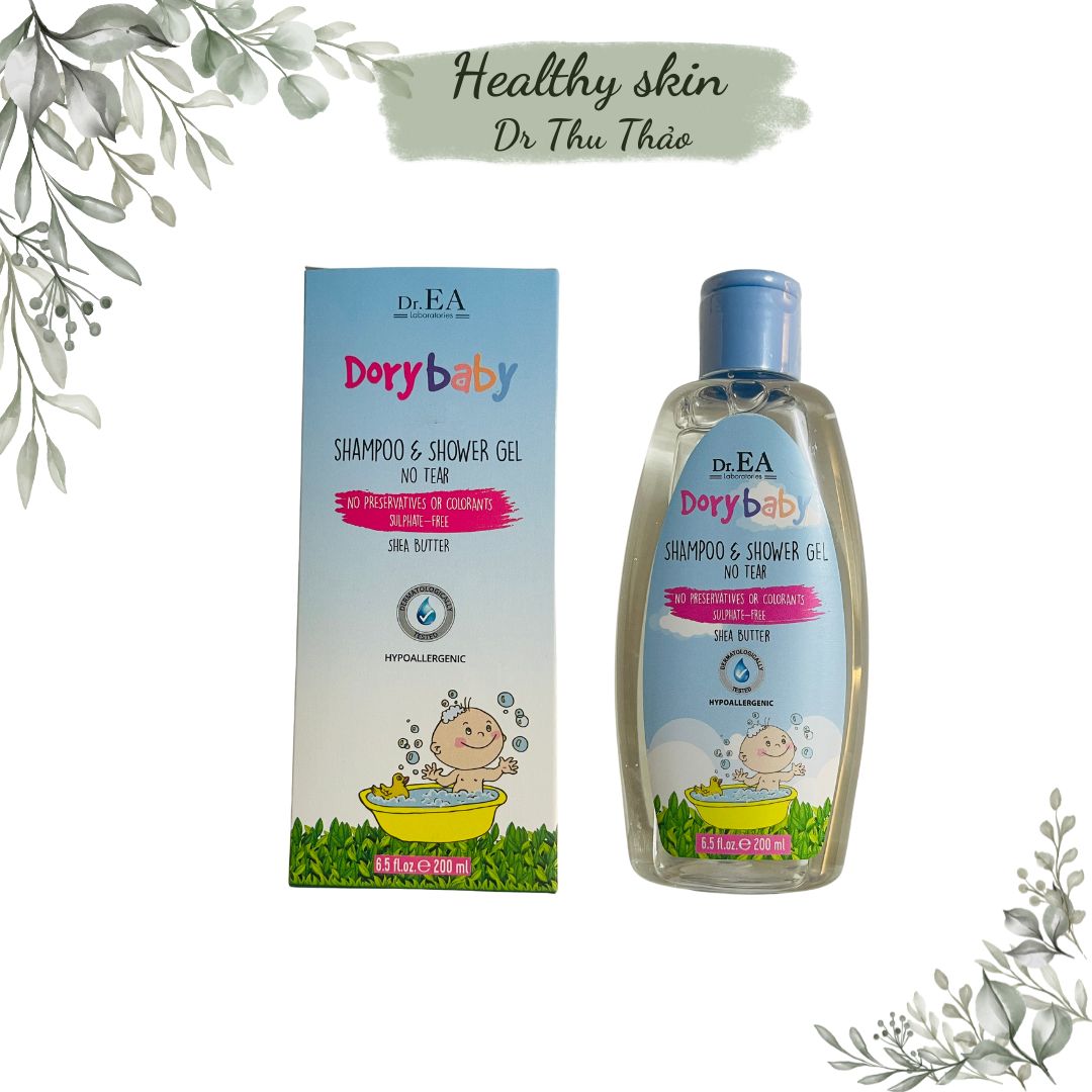 [200mL] SỮA TẮM GỘI TOÀN THÂN DR EA DORY BABY