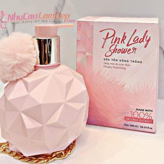 Sữa Tắm Xông Trắng Pink Lady Shower