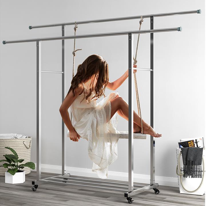 Giàn phơi thông minh - Giàn phơi quần áo - Giàn phơi quần áo thông minh - Giàn phơi đồ thông minh - Giàn phơi đồ chắc chắn chuẩn inox