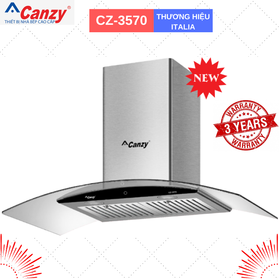 Máy hút mùi canzy cz 3570 - hàng chính hãng