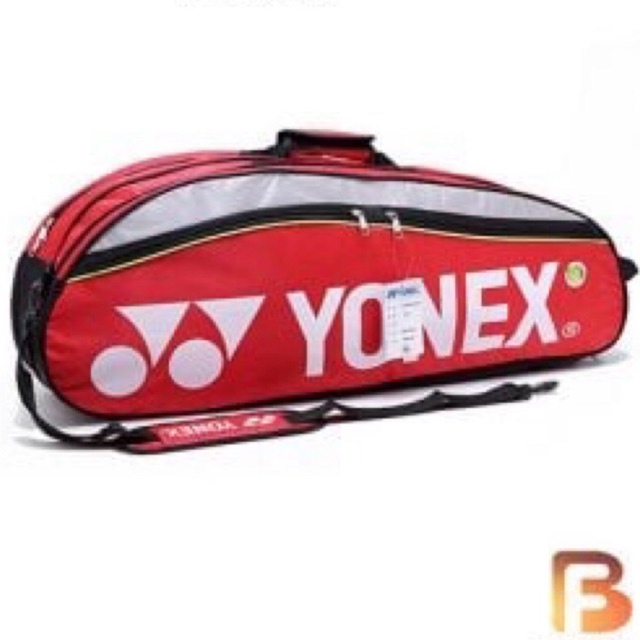 TÚI VỢT CẦU LÔNG YONEX 2 NGĂN TO, LÓT BẠC CAO CẤP