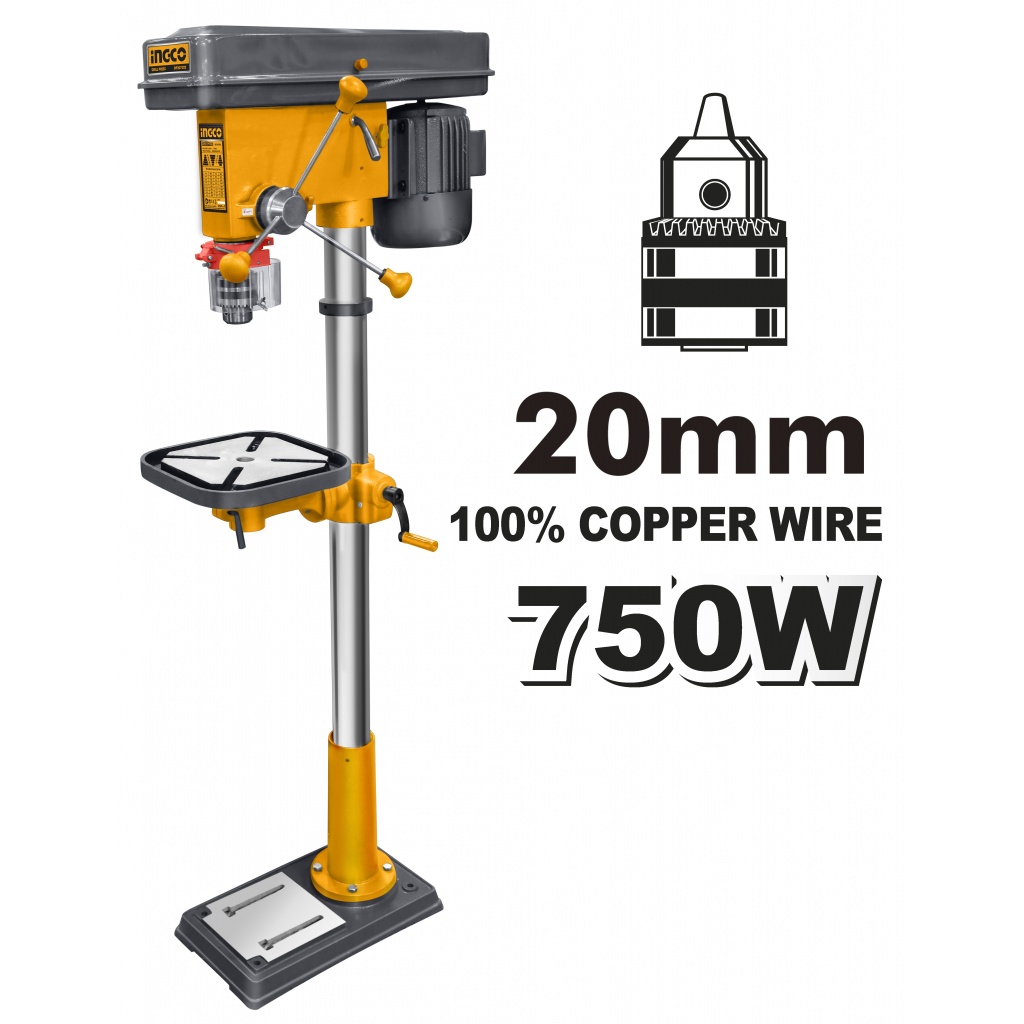 Máy khoan bàn 750w hiệu ingco dp207502