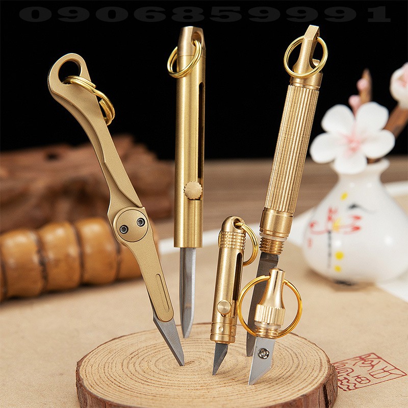 Phụ kiện dã ngoại,dụng cụ phượt đồng thau tiện ích đa năng