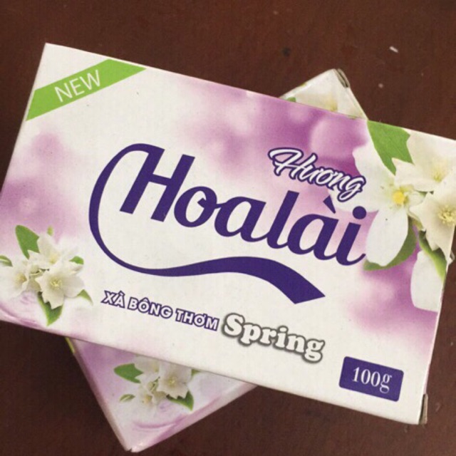 Lố 6 cục xà bông thơm hoa lài loại 100g