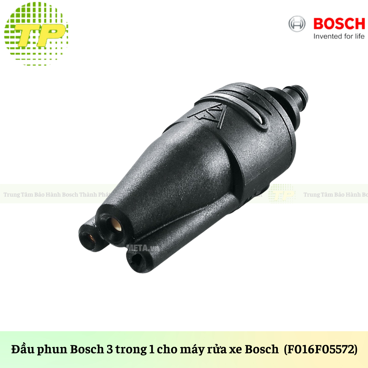 Đầu phun bosch 3 trong 1 dùng cho máy rửa xe bosch - f016f05572