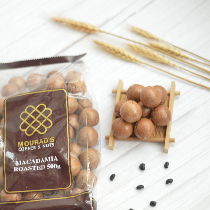 Hạt macca sấy nguyên vỏ Mourad Úc 500gr giòn béo bùi-Song Anh Healthy Food