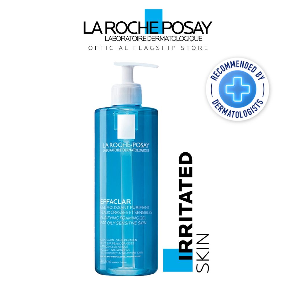 [OLIVE YOUNG] Gel rửa mặt cho da dầu nhạy cảm La Roche-Posay Effaclar Foaming Gel 400ml