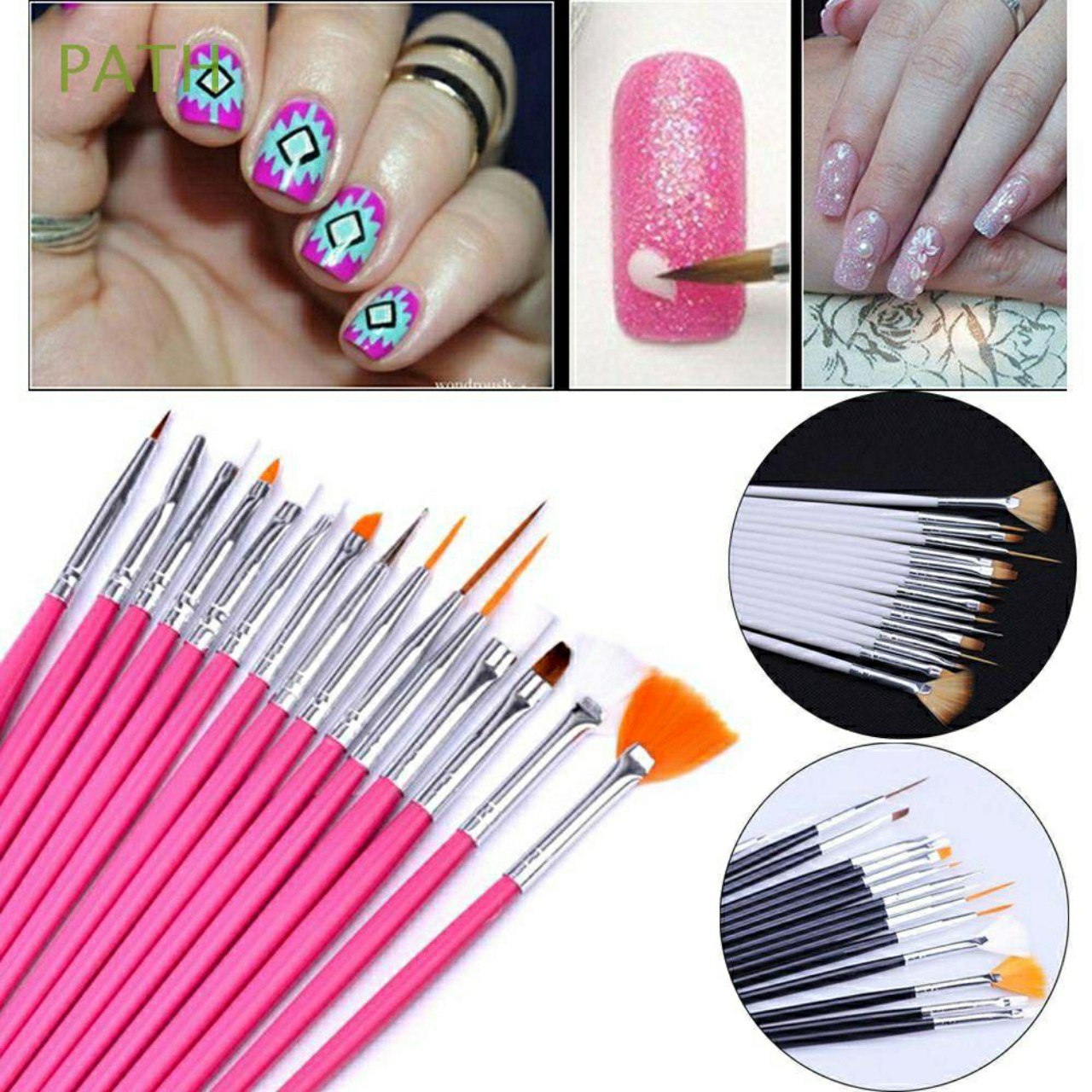 Bộ cọ vẽ hoa 15 chiếc chăm sóc trang trí móng làm nailart