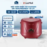CR-1021/RDVNCV - Nồi Cơm Điện Cơ Cuckoo 1.8 Lít CR-1021/RDVNCV Màu Đỏ - Hàng Chính Hãng, Mới 100%
