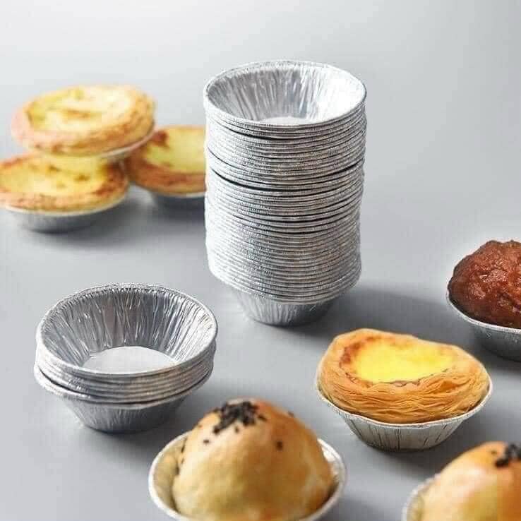 Combo 100c khuôn giấy bạc nấu ăn, khuôn giấy bạc nướng bánh
