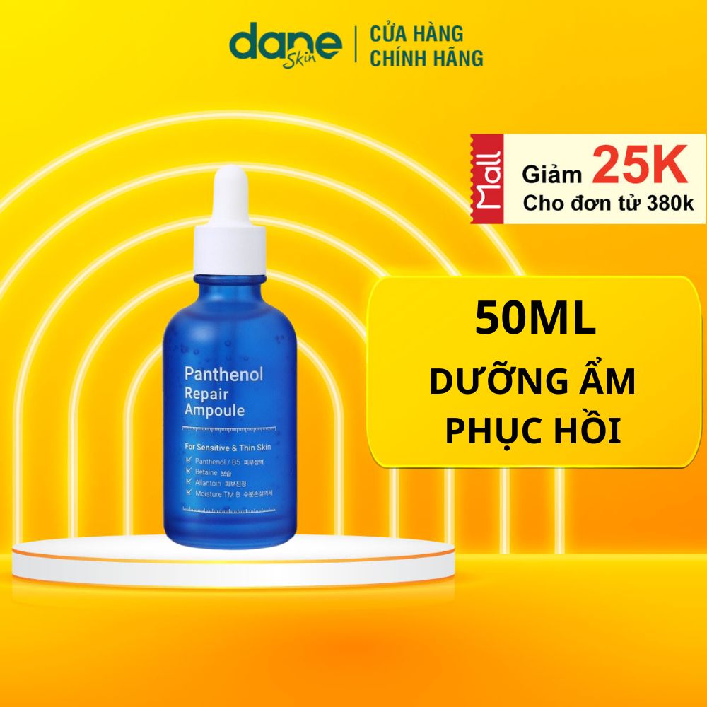 Serum B5 La bonita 50ml - Tinh chất phục hồi làm dịu da La Bonita Panthenol Repair Ampoule - phục hồi da sau peel