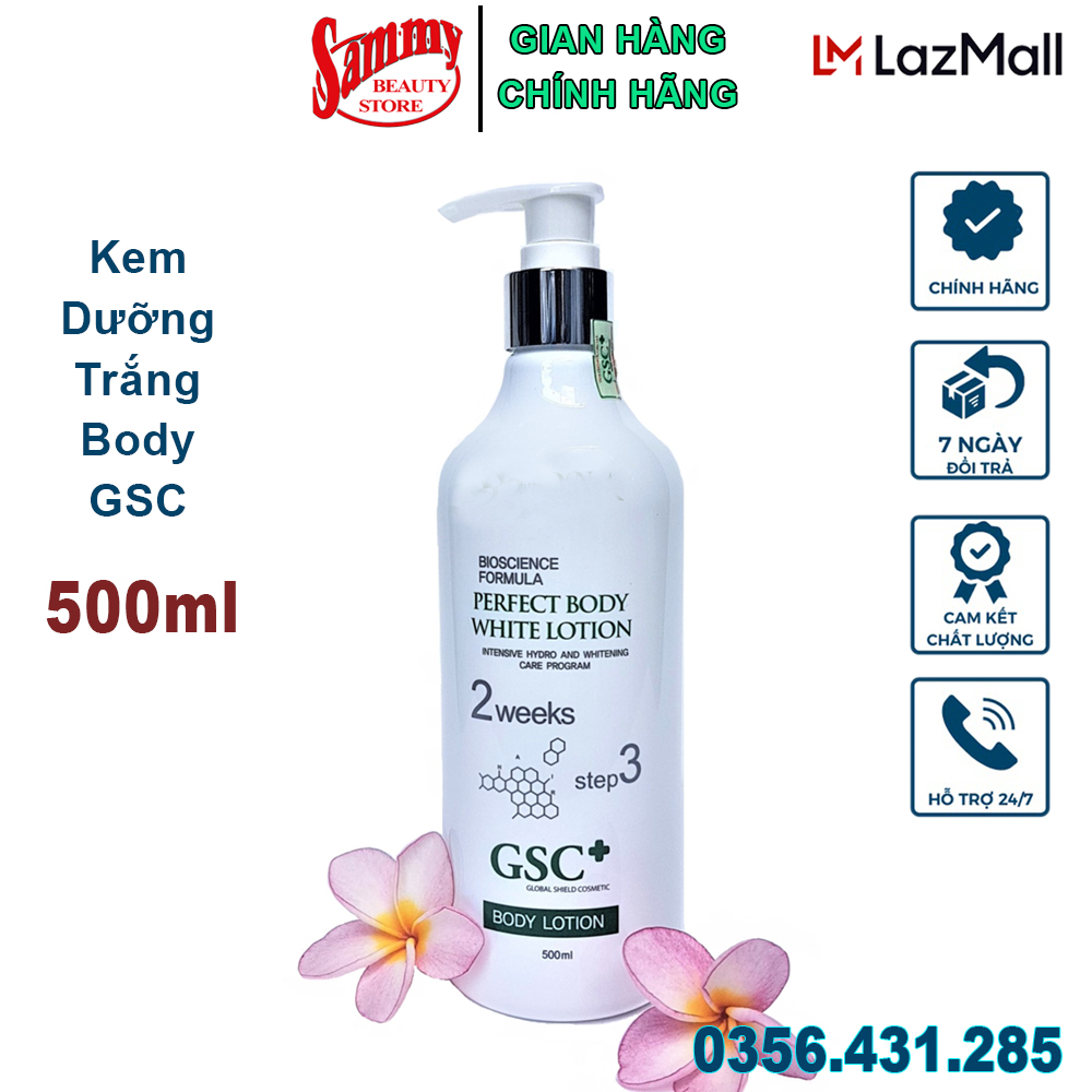 Kem Dưỡng Trắng Body GSC Perfect Body White Lotion