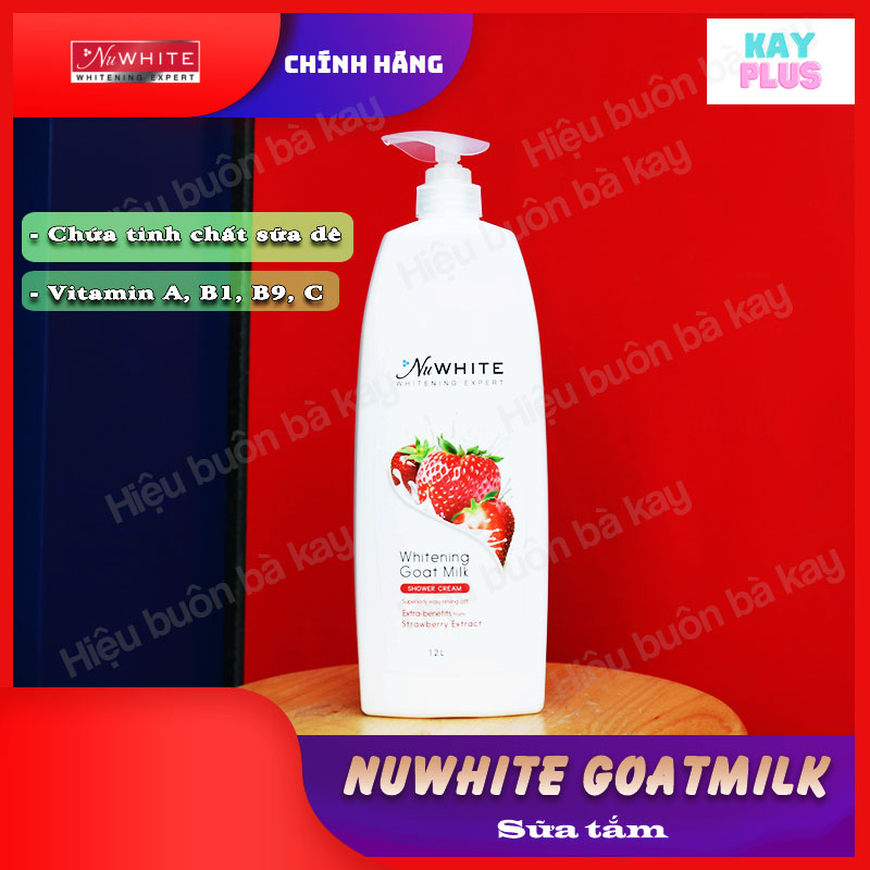 Sữa Tắm NuWhite Whitening Goat Milk