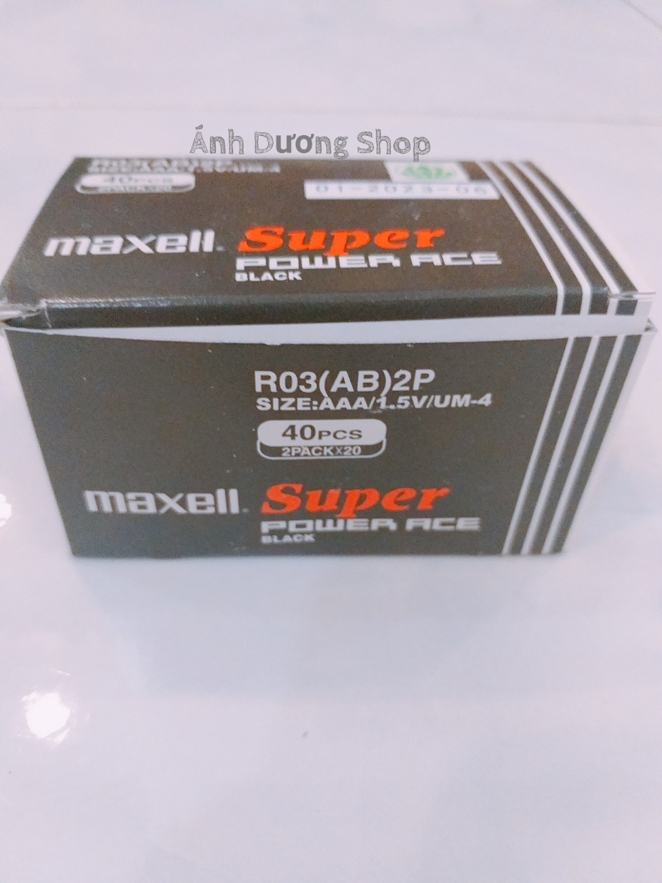 Pin tiểu aaa maxell hộp 40 viên