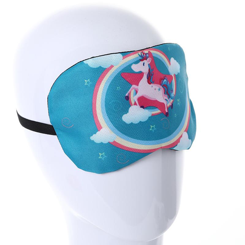 Bịt mắt ngủ miếng che mắt unicorn dễ thương – họa tiết ngẫu nhiên