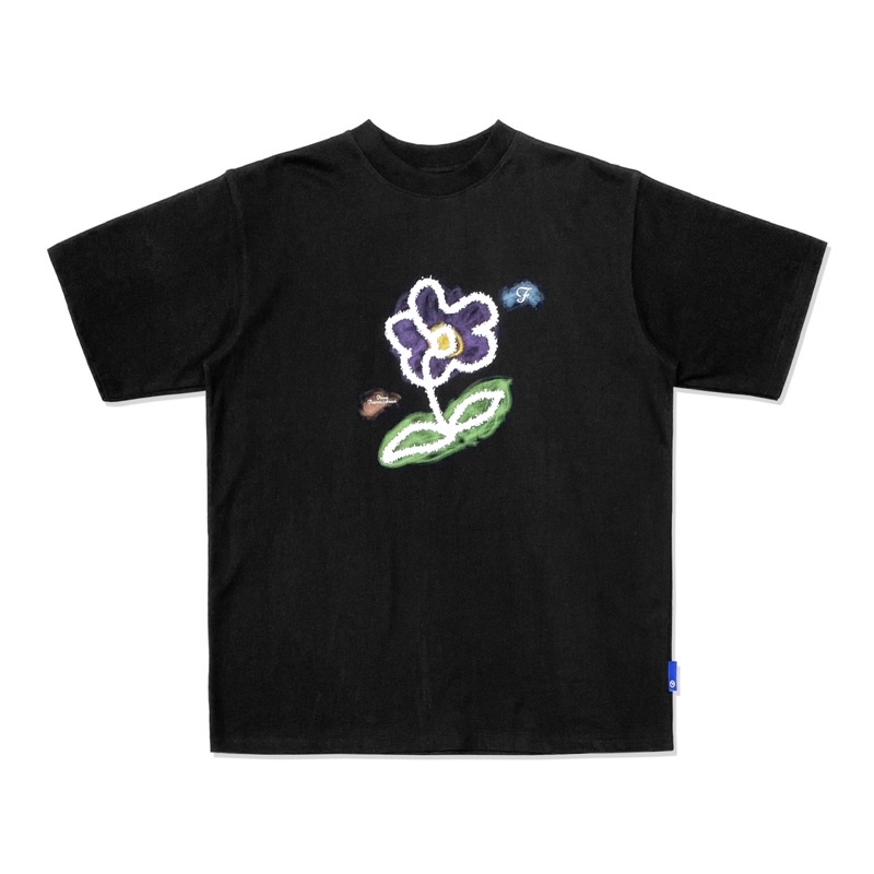 Áo thun fearless flower collection 100% cotton 2c 220gsm