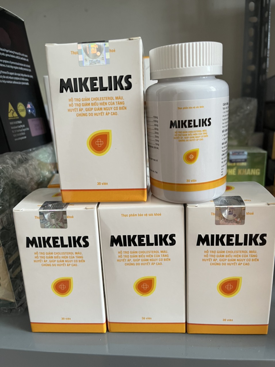 Mikeliks - viên uống thảo dược ổn định huyết áp hiệu quả