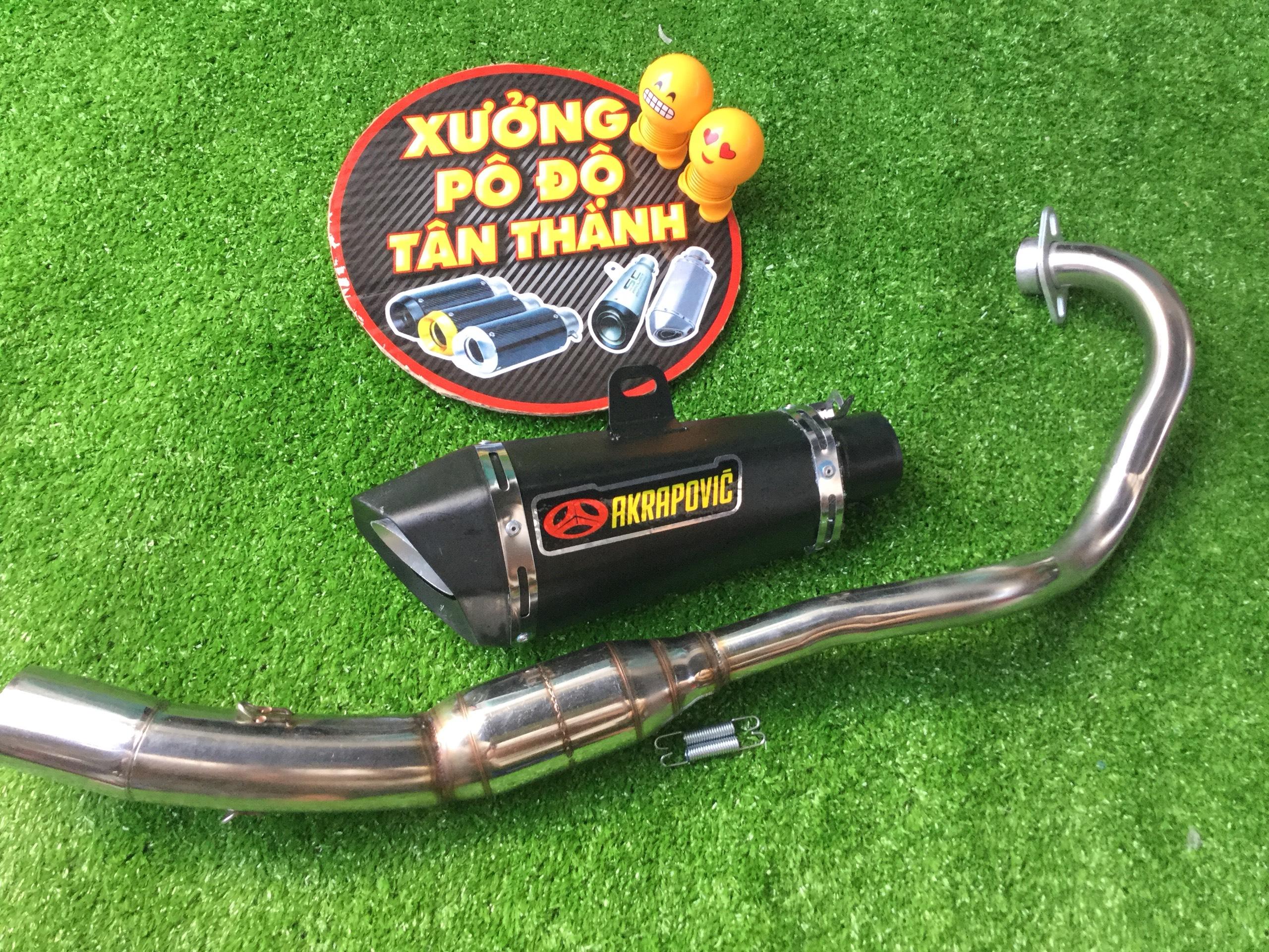 Bộ pô akapovic đen full cổ bầu hơi inox raider satria gsx tfx fz cbr r15... Sản Phẩm Chất Lượng, Gian Hàng Uy Tín, Giá Cả Cực Tốt, Mua Ngay.