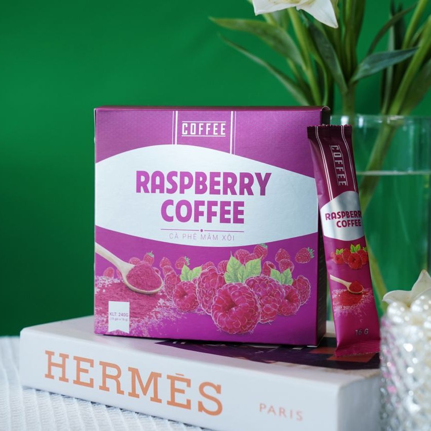Cà phê giảm cân mâm xôi Raspberry Coffee cam kết chính hãng 100%
