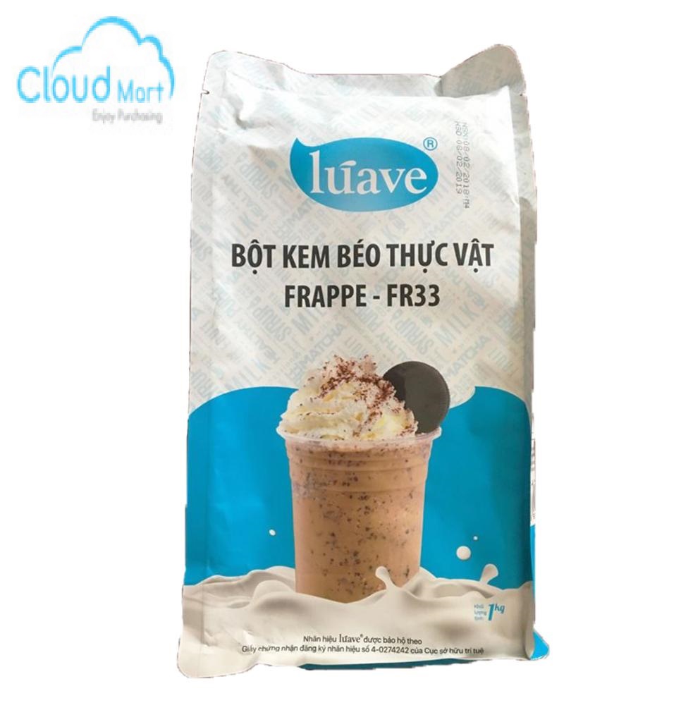 Bột frappe luave fr33 1kg - nguyên vật liệu pha chế - cloud mart - nguyên vật liệu pha trà sữa