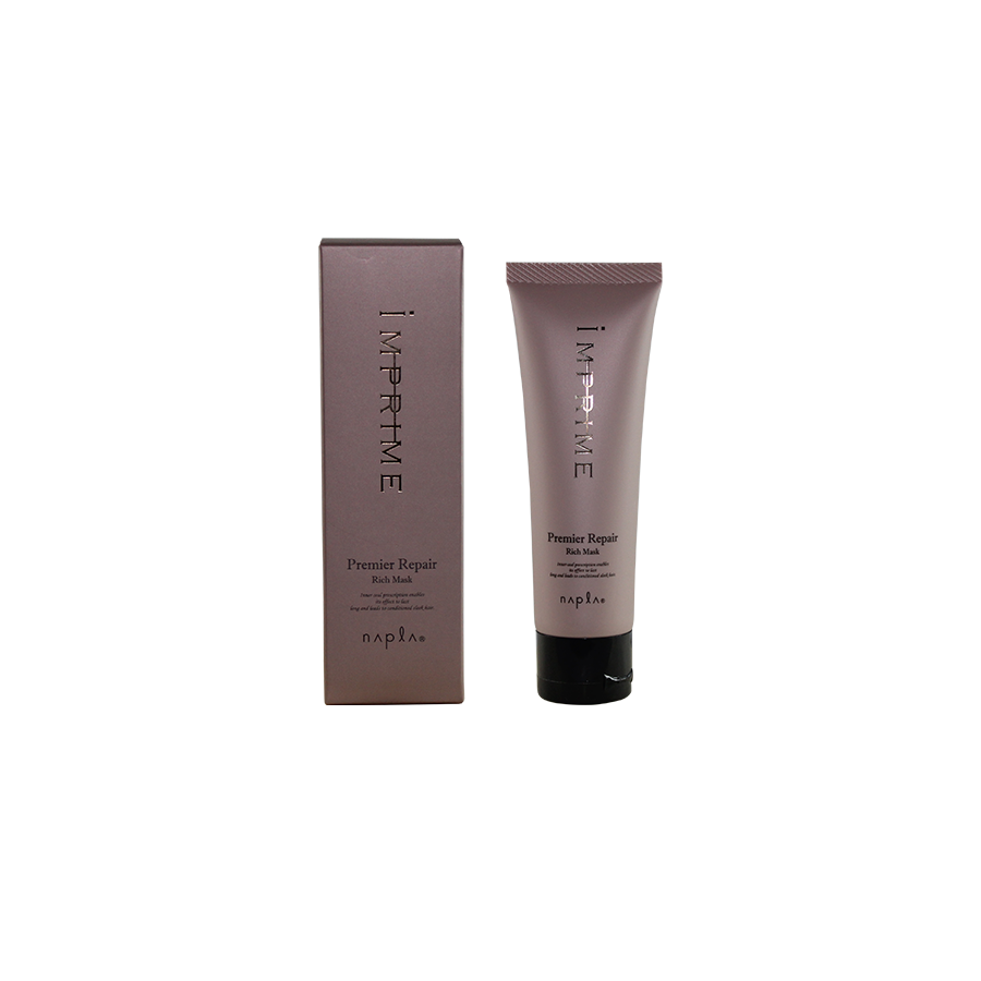 Hấp tóc chuyên sâu cho tóc hư tổn nặng sử dụng tại nhà Nhật Bản Imprime Rich Mask 80g