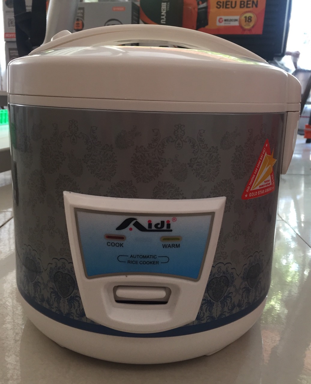 Nồi cơm aidi 1.8l mr-sm09k-diengiadunghoangkim