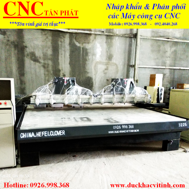 Máy đục vi tính cnc - may duc vi tinh cnc - máy điêu khắc gỗ - máy đục chạm gỗ 4d 3d - 3225