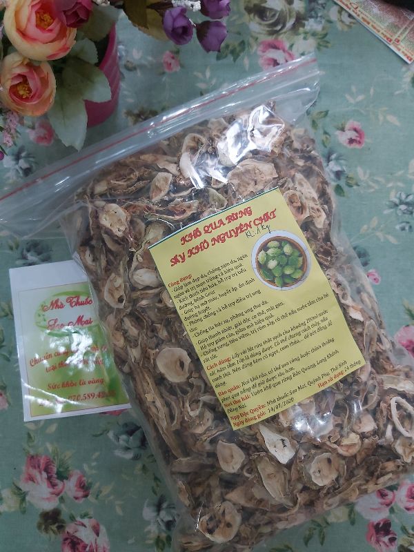 0,5kg khổ qua/mướp đắng giống rừng sấy khô thượng hạng