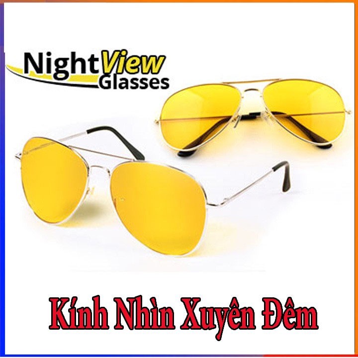 kính nhìn xuyên đêm kính đi đường chống bụi nhiều màu