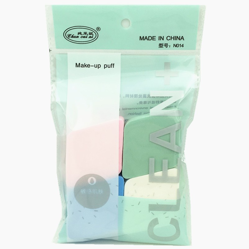 Set 4 bông mút trang điểm