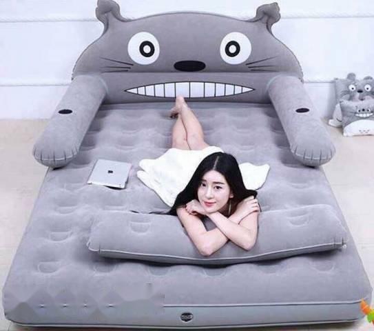 [HCM][ MẪU HÓT ] Bộ Giường Hơi Cao Cấp Hình Thú-Đệm Hơi Nệm Hơi Cao Cấp-Giường Hơi Cao Cấp Tốt Cho Sức Khỏe-Nệm Hơi Hình Thú Kích Thước 1.5M X 2M-Nệm Hơi Gấp Gọn