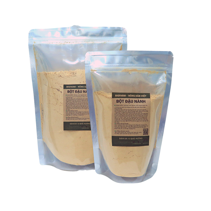 Bột đậu nành rang BigFarm nguyên chất thơm ngon uống liền 50g/100g/250g/500g/1kg