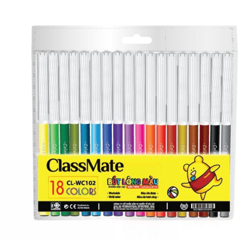 Dạ màu 18 màu classmate cl-wc102