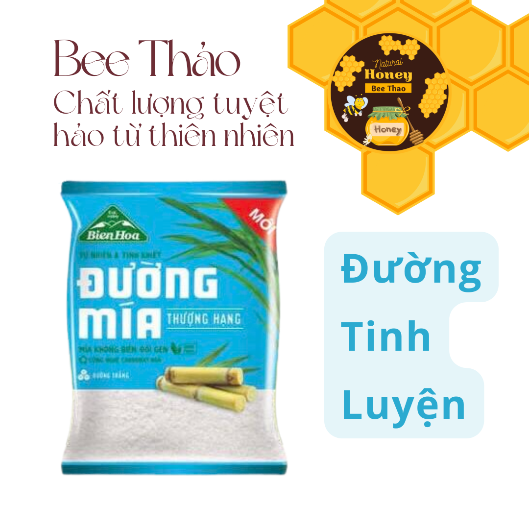 1kg đường mía Biên Hoà thượng hạn. Hàng chính hãng đường Biên Hoà