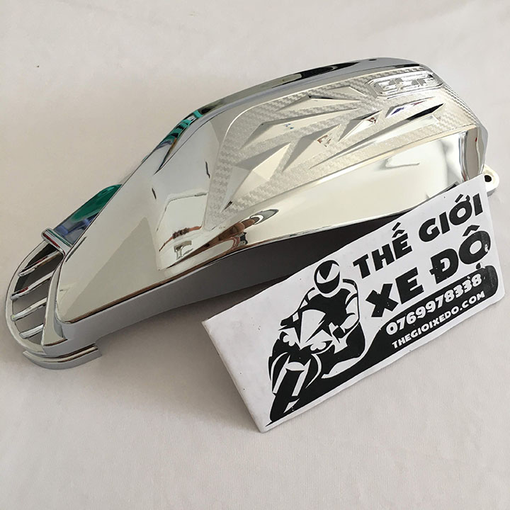 Ốp pô e air blade 150 125 cc xi mạ crom - phụ kiện trang trí bầu lọc gió xe ab 2020 - 2021 - 2022