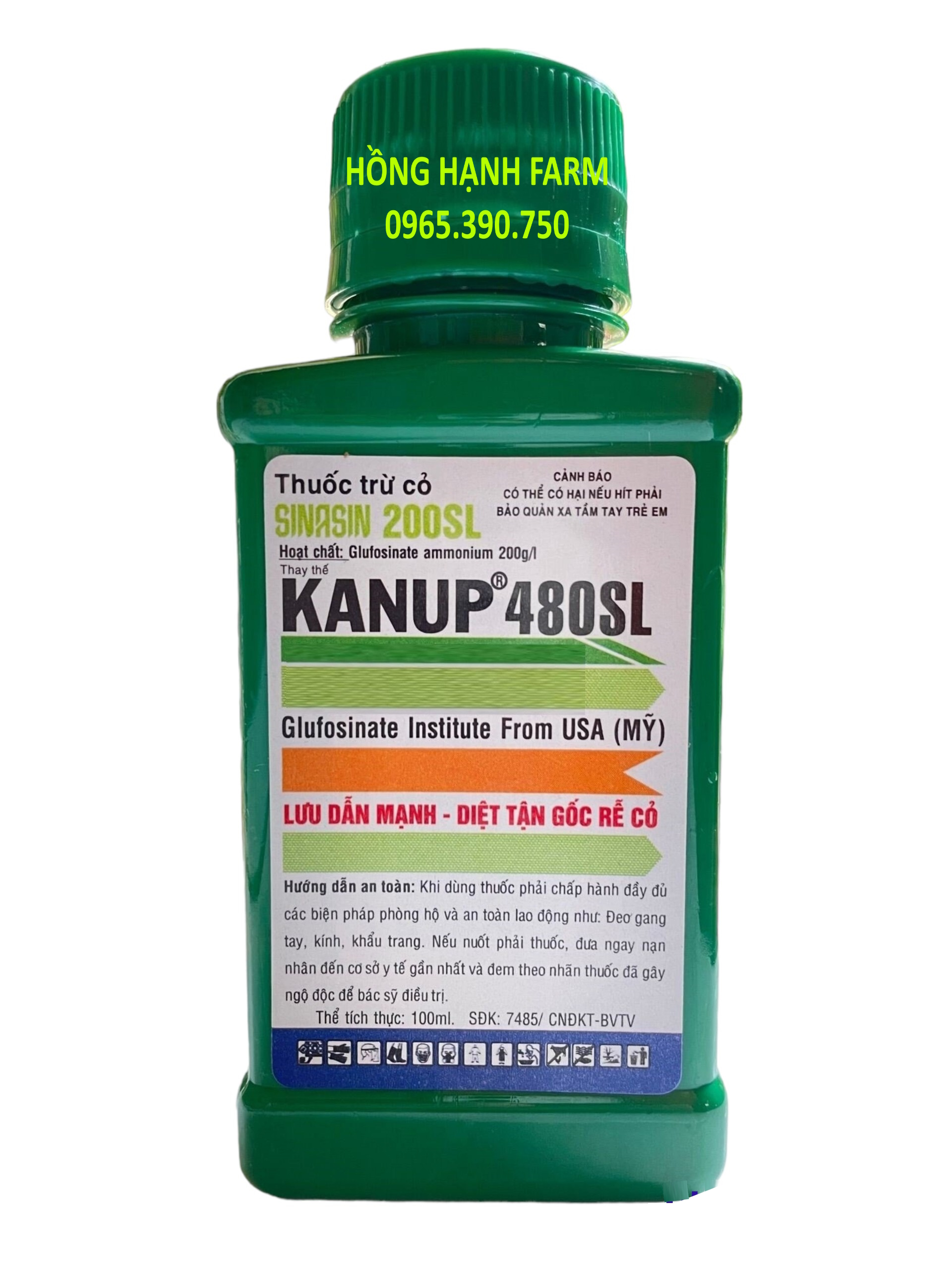 Thuốc trừ cỏ, diệt cỏ kanup 480sl sinasin . diệt cỏ tận gốc