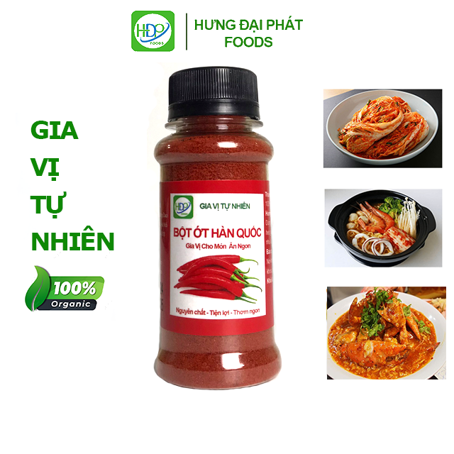 Bột ơt hàn quốc hũ 30g gia vị nấu ăn ngon